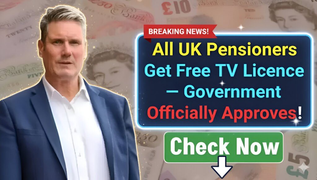 Free TV Licence for UK Pensioners