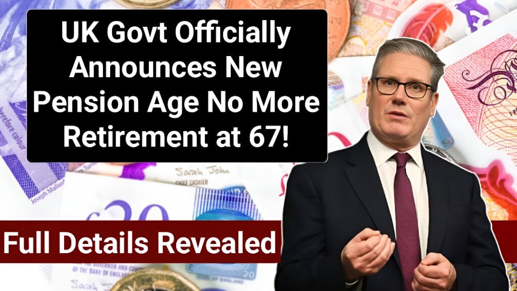 UK new pension age change