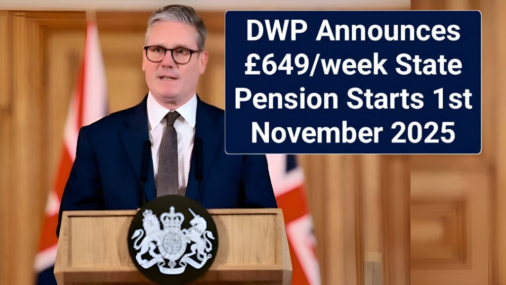 DWP £649/week State Pension 2025 UK